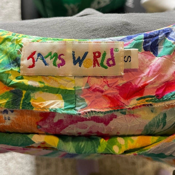 Jams World vintage colorful print mini dress - Picture 5 of 5